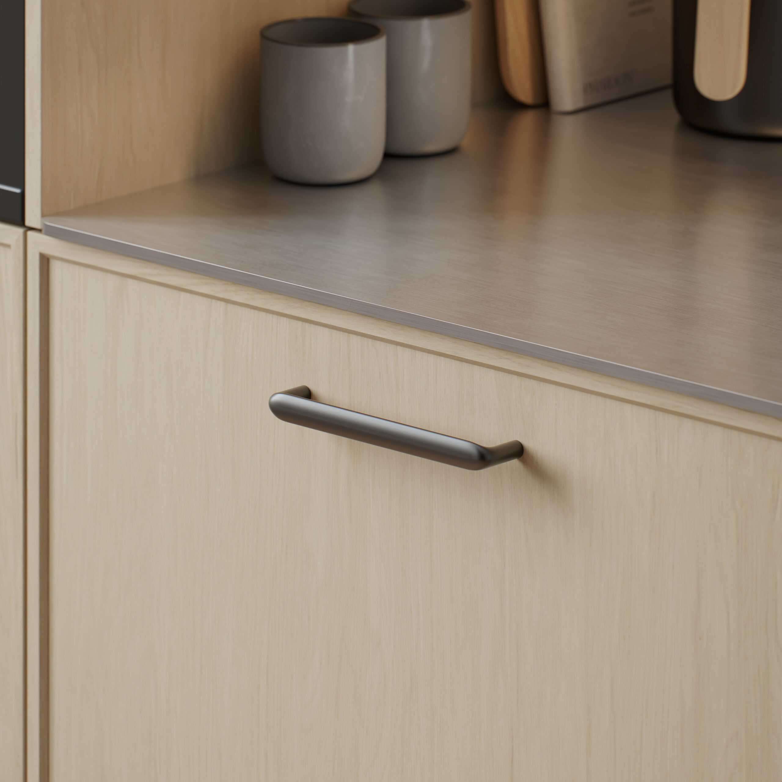Gun metal grepen